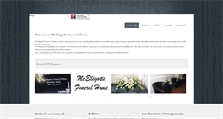 Desktop Screenshot of mcelligottsfuneralhome.com